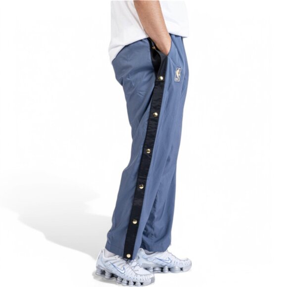 Nike Men's Size XL NBA Tear-Away Basketball Pants Team Warm Ups Blue/Gold NWT - Picture 1 of 13